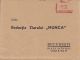 PRINT ERROR, AMOUNT 0.55 RED MACHINE STAMPS ON COVER ADRESSED TO MUNCA NEWSPAPER OFFICE, ABOUT 1960, ROMANIA - Plaatfouten En Curiosa