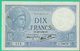 10 Francs - France -  Minerve - N° L.76676 114 / RU.26=9=1940.RU.. - TTB -- - 10 F 1916-1942 ''Minerve''