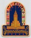 D8593 " HOTEL - INTERNATIONAL - PRAHA " ETICHETTA ORIGINALE - ORIGINAL LABE4 - Hotel Labels