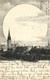 WESEL, Panorma Mit Kirche (1900) AK - Wesel