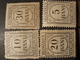 Error STAMPS REVENUE Stamp Romania 1918-20,,,fiscal Stamps, Taxa De Plata ,lot 6 Stamps,unused - Ungebraucht