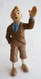 FIGURINE TINTIN  BULLY 1990 TINTIN CHEMISE BLEUE CRAVATE BLEUE (3) ABE+ - Tintin