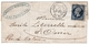 Lettre 1866 Paris Libersalle Deriencourt & Cie 8 Rue De Thorigny Napoléon III 20 Centimes Saint Omer Pas De Calais - 1853-1860 Napoléon III.