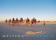 Camel Trek Along Cable Beach, Broome, Western Australia - Posted 2002 With Stamp - Broome