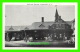 GARES - RAILROAD STATION, WOOSOCKET, RI - ANIMATED WITH TAXI - FAIRBANKS CARD COMPANY - - Gares - Sans Trains