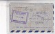 ENTERO ENTIER POSTAL STATIONERY AIRMAIL ENVELOPE CIRCULEE ISRAEL TO VENEZUELA 1951 AUTRES MARQUES FULL CONTENT I.- BLEUP - Airmail