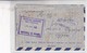 ENTERO ENTIER POSTAL STATIONERY AIRMAIL ENVELOPE CIRCULEE ISRAEL TO VENEZUELA 1951 AUTRES MARQUES FULL CONTENT I.- BLEUP - Luchtpost