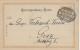 AK 0040  Correspondenz-Karte An Den Grazer Verbrauchs-Verein Um 1897 - Briefe U. Dokumente