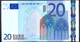 Euronotes 20 Euro 2002  UNC  < T >< K004 > Ireland Trichet RARE - 20 Euro