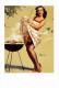 Pin Ups Of GIL ELVGREN Postcard RPPC - (129) Smoke Screen, 1958 - Size 15x10 Cm.aprox. - Pin-Ups