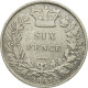 Monnaie, Grande-Bretagne, Victoria, 6 Pence, 1863, TB, Argent, KM:733.1 - H. 6 Pence