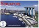 (386) Singapore Marina Bay & Stadium In Backdrop Near Water - Singapour