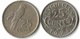 Lot 2 Pièces De Monnaie  25 Cents SEYCHELLES - Seychelles