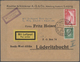 Nachlässe: 1860-2000, Posten Mit Tausenden Briefen Und Belegen, Dabei Hauptmenge Nachkriegsmaterial, - Vrac (min 1000 Timbres)