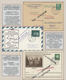 Delcampe - Nachlässe: 1924 - 2012 (ca) Posten Mit Eindrucksvoller Ausstellungssammlung "Befördert Mit Nachtluft - Lots & Kiloware (mixtures) - Min. 1000 Stamps