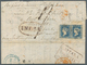 Indien: 1836-1855: Five Covers From India To England Or Vice Versa, With 1836 Letter To Bombay Beari - 1852 District De Scinde