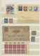 Alle Welt: 1855/1964 (ca.), Mint And Used Assortment On Stockpages, Mainly Germany, Some Covers, Sou - Sammlungen (ohne Album)