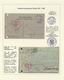 Delcampe - Polen - Besonderheiten: 1918/1924, Collection Of 44 Covers/cards Relating To The 1918/1919 POLISH-UK - Other & Unclassified