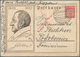 Delcampe - Deutschland: 1850/1960 (ca.), Vielseitiger Bestand Von Ca. 530 Briefen, Karten Und Ganzsachen, Dabei - Verzamelingen