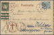 Delcampe - Bayern - Marken Und Briefe: 1875/1920 Schöner Posten Von 37 Un(ter)frankierten Bayern-Belegen Mit NA - Other & Unclassified