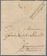 Grenzübergangsstempel: 1814/1867, Partie Mit 13 Belegen, Dabei Interessante Stücke Wie Roter L2 "Fra - Prephilately