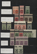 Deutsches Reich - Inflation: 1919/1923, Sehr Vielseitige Postfrische Spezialsammlung Inkl. Dienstmar - Unused Stamps