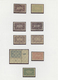 Deutsches Reich - Inflation: 1922/1923, Queroffset-Ausgabe, Spezial-Sammlungspartie Von 16 Marken, D - Unused Stamps
