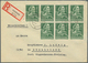 Deutsches Reich - 3. Reich: 1933-1945, Posten Mit Rund 450 Briefen Und Belegen, Dabei Flugpost, Dien - Used Stamps