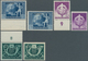 Deutsches Reich - 3. Reich: 1935/1944, überwiegend Postfrische Partie Mit Plattenfehlern Und Nicht K - Used Stamps