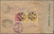 Zensurpost: 1940/1944, Partie Mit Zehn Interessanten Briefen Mit Diversen Zensuren, Leitwegen Und De - Sonstige & Ohne Zuordnung