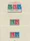 Berlin - Zusammendrucke: 1949/1989, Bauten I, Währungsgeschädigtenblock, Bauten II Bis Sehenswürdigk - Se-Tenant
