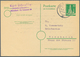 Delcampe - Berlin - Ganzsachen: 1948/1959. Sammlung Von 33 Postkarten Und Luftpostfaltbriefen, Gebraucht Oder U - Other & Unclassified