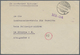 Delcampe - Französische Zone: 1945/1947, Interessante Sammlung Barfrankaturen Und Aufbrauchs-Ganzsachenkarten M - Sonstige & Ohne Zuordnung