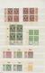 Bizone: 1945/1946, AM-Post, Postfrische Sammlungspartie Mit Allen 3 Drucken Bis Zur 1 RM, Meist Eckr - Autres & Non Classés