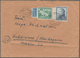 Bizone: 1945-1949, Partie Mit Rund 130 Briefen, Belegen, Gedenkblättern Und Ganzsachen, Dabei Einsch - Other & Unclassified