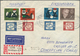 Bundesrepublik Deutschland: 1948/1968, Vielseitige Partie Von über 70 (meist Luftpost-) Briefen Aus - Collezioni