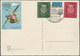 Bundesrepublik Deutschland: 1950/1959, Lot Neun Briefen Und Karten, Dabei FDCs Mit MiNr. 122/22 (Kar - Sammlungen