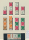 Bundesrepublik - Zusammendrucke: 1951/2007, Umfangreiche Zusammendrucksammlung In 2 Lindner Ringbind - Zusammendrucke