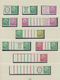 Bundesrepublik - Zusammendrucke: 1951/2007, Umfangreiche Zusammendrucksammlung In 2 Lindner Ringbind - Zusammendrucke