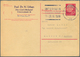 Delcampe - Bundesrepublik - Ganzsachen: 1948/1972. Mit Bizone. Lohnende Sammlung Von 44 Postkarten Und LP-Faltb - Autres & Non Classés
