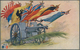 Delcampe - Ansichtskarten: Motive / Thematics: 1. WELTKRIEG / Flaggen, Französische Sammlung "Au Drapeau" (Die - Autres & Non Classés