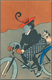 Ansichtskarten: Motive / Thematics: RADFAHRER, Eine Vielseitige Partie Ab 1898 Bis Ca. 1905 Mit 41 V - Other & Unclassified