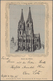 Delcampe - Ansichtskarten: Nordrhein-Westfalen: KÖLN, 1889/1910, Schöne Sammlung Mit Ca.100 Meist Gelaufenen Ka - Other & Unclassified