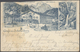 Delcampe - Ansichtskarten: 1895-1905, Tolles Album Mit 400 Gebrauchten AK An Eine Adresse, Nur Topographische K - 500 Postales Min.