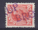 Denmark 1925 Mi. 146    20 Øre King König Christian X. (Purple) Line Cds. BRØRUP !! (2 Scans) - Gebruikt