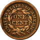 Monnaie, États-Unis, Braided Hair Cent, Cent, 1847, U.S. Mint, Philadelphie - 1840-1857: Braided Hair (Cheveux Tressés)