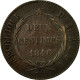 Monnaie, Haïti, 2 Centimes, 1846, TB+, Cuivre, KM:26 - Haïti