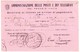 1935 Postkarte Des Post - Und Telegrafenamtes Aus Salerno; Gestempelt Torino - Poststempel