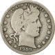 Monnaie, États-Unis, Barber Quarter, Quarter, 1909, U.S. Mint, New Orleans, B+ - 1892-1916: Barber