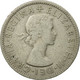 Monnaie, Grande-Bretagne, Elizabeth II, Florin, Two Shillings, 1957, TB+ - J. 1 Florin / 2 Schillings